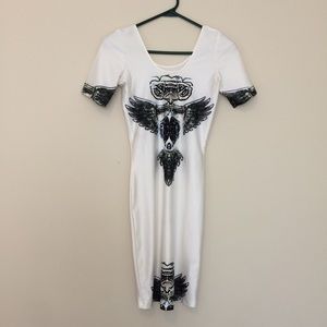 ⭐️Stretchy Graphic Bodycon Dress